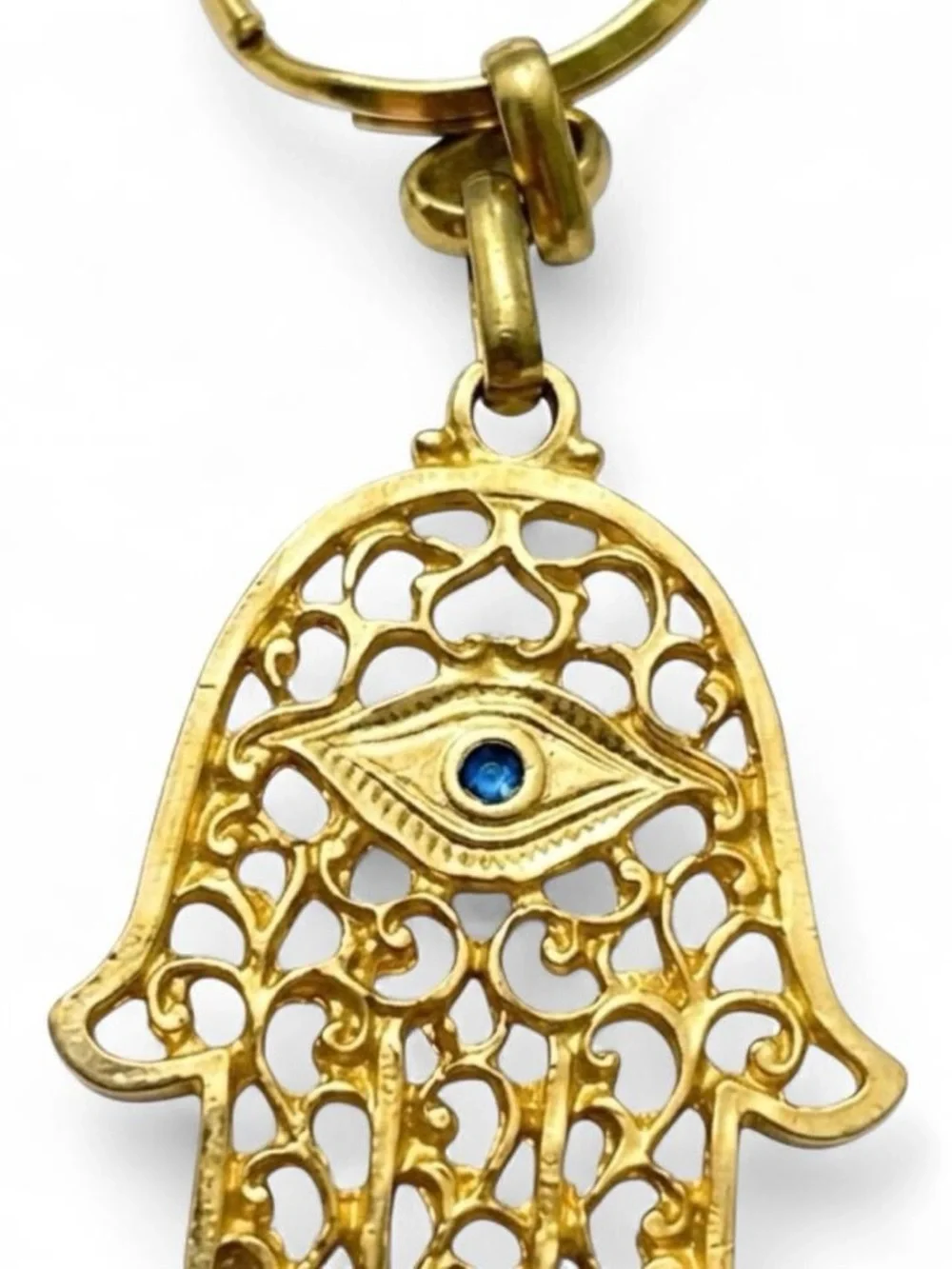 Evil Eye Hamsa Keychain 🧿